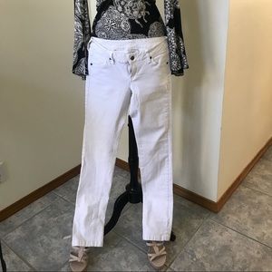 Mango white jeans